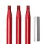 3pcs Red