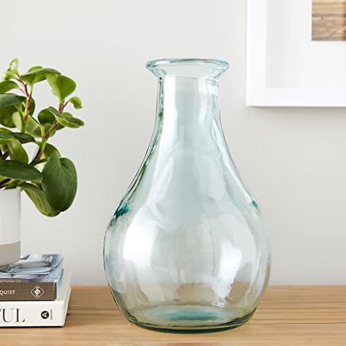 Couronne Company, Clear, Gourde Glass Vase, G5491, 12 Inch Tall, 142 Ounce Capacity, 1 Piece, 4200ml - Image 6