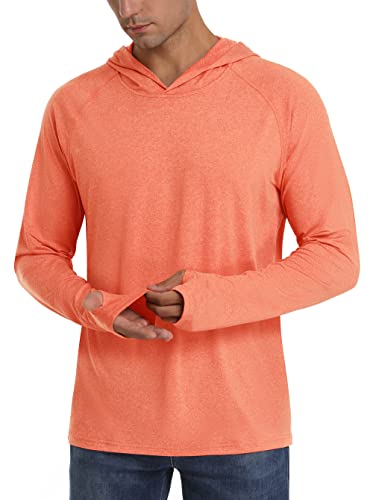 TACVASEN Men's Hiking Shirt with Thumbholes