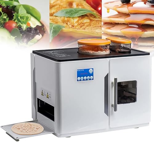GYQSSD Automatic Roti Maker, Electric Chapati Tortilla Pancake Flatbreads Pita Making Machine, One Key To Make 20 Pcs/One Time For Chapati, Flour Tortilla, Dosa, Tawa