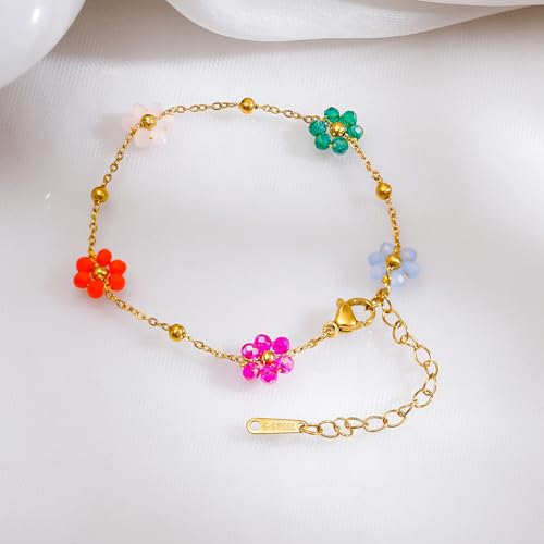Image of Rubans Demi Fine Stainless Steel Bracelet Waterproof Gift for Women & Girls