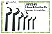 Williams JHWWS-476 6-Piece Adjustable Pin Spanner Wrench Set, Ideal for Adjusting Collars, Lock Nut Rings, and Bearings