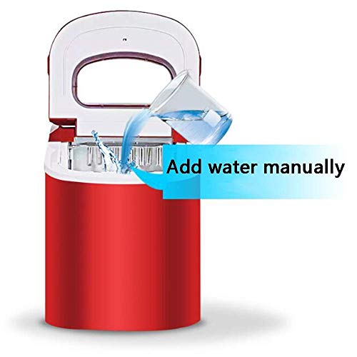 Fabricadora de hielo portátil 35 lb/24 h rápida miniatura 5