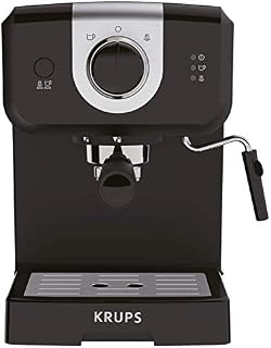 KRUPS XP3208 15-BAR Pump Espresso and Cappuccino Coffee Maker, 1.5-Liter, Black