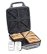 Cloer 6269 Sandwichmaker XXL mit Keramikbeschichtung und 1800 W