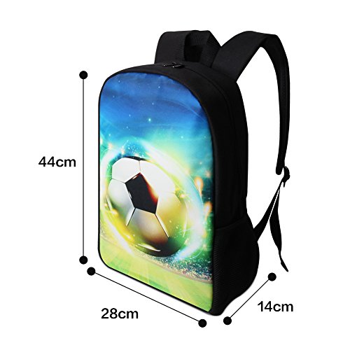 Generic Snake Printed School Backpack for Children Cool Outdoor Bags Bookbags 16 inch by GIVE ME BAG - Used condition - Image 2