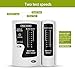 AOWIZ Ethernet Tester Network Cable Tester Tool for RJ45 LAN Ethernet Cable Cat6 Cat6a Cat5 Cat5e Cat7 UTP/STP and RJ11 RJ12 Telephone Cables