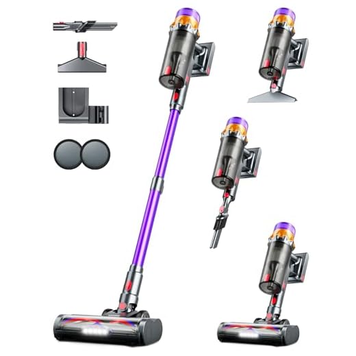 Cordless Vacuum Cleaner with LED Display
