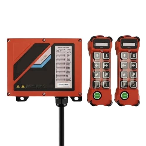 Télécommande de pont roulant sans fil réglable double vitesse anti interférence