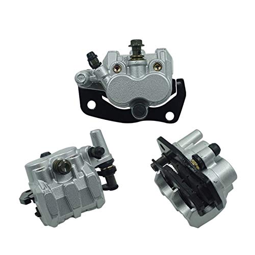 ZHENDAUS Front Left Right Brake Caliper Set W/Pads Compatible For Yamaha Rhino 450 660 700 2004-2013,5B4-2580T-01-00,5B4-2580U-01-00 by ZHENDAUS - Image 2