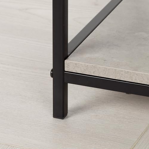 Étagère asymétrique en acier et MDF pour salon moderne - 6