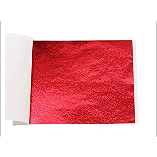 My Berg Imitation Gold Red Leaf 100 Sheets Gilding Foil 3.15