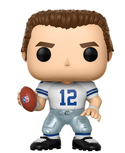 Funko POP NFL: Roger Staubach (Cowboys Home) Collectible Figure