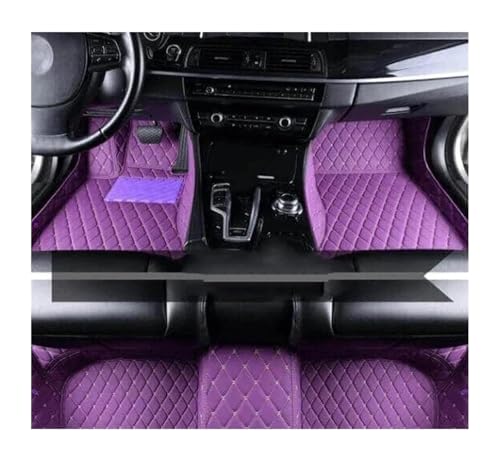 Tapis de sol voiture en cuir anti-saleté Seat Ibiza 6J 6P MK4 2008-2017 conduite gauche