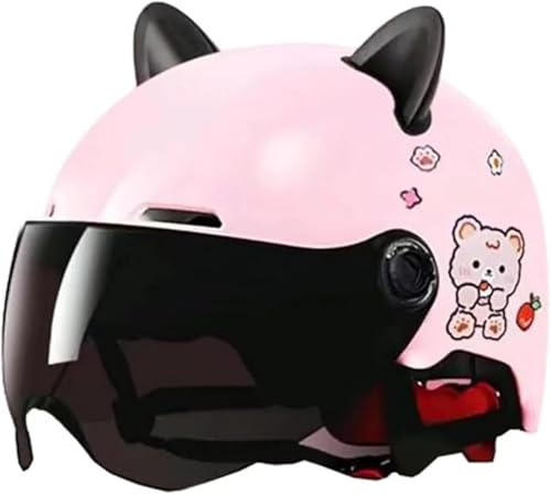 DOT Approved Kids 2~14 Years Old Motorcycle Half Helmet with