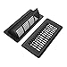 Vent Deflectors & Vent Covers, 4 x 10 Inch, Adjustable for Home Floor, Floor Register, Suitable for Home, Sidewall, Office, or Ceiling, 2-in-1 Tool-Free Install, Black 2-Pack ﻿