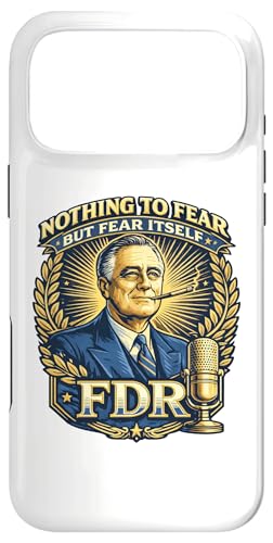FDR Nothing to Fear ���[�Y�x���g�哝�̂̈��p �X�}�z�P�[�X iPhone 17 Pro Max �p