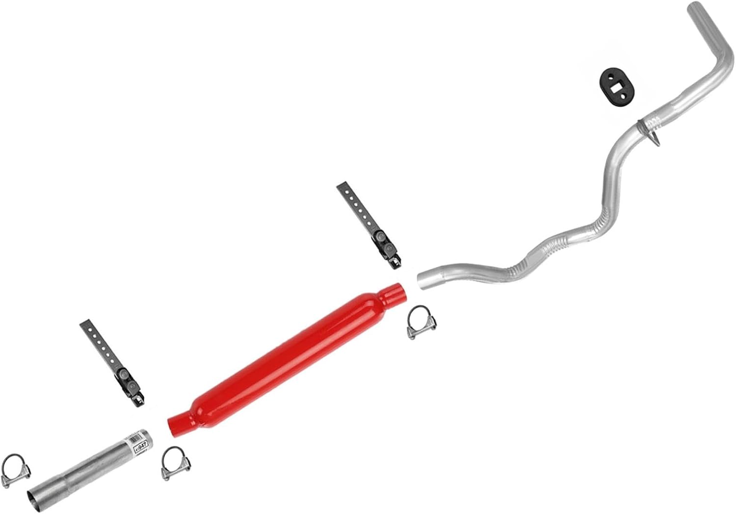 Weld On Performance Chery Bomb Muffler Tail Pipe For Ford Ranger 1998-2011