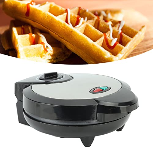 Waffle Maker Machine, Caixa de Aço Inoxidável Waffle Maker Multifuncional Controle de Temperatura Aj