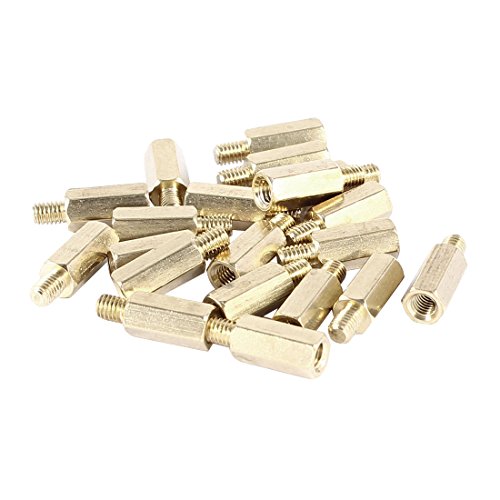 Sourcing map 20 Pz PC PCB schedamadre Ottone Punto...