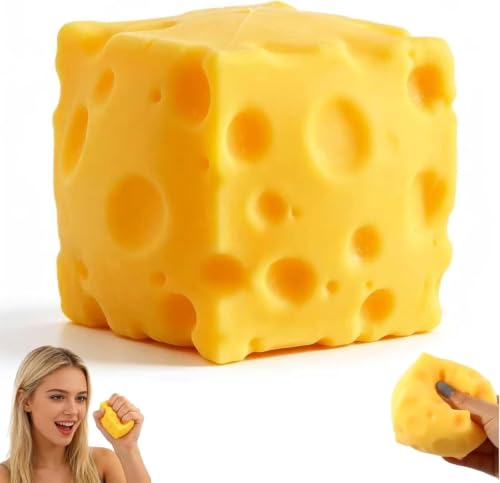 Last Page 10cm Large Cheese Squishy Slow Rising for Adults(1PCS)