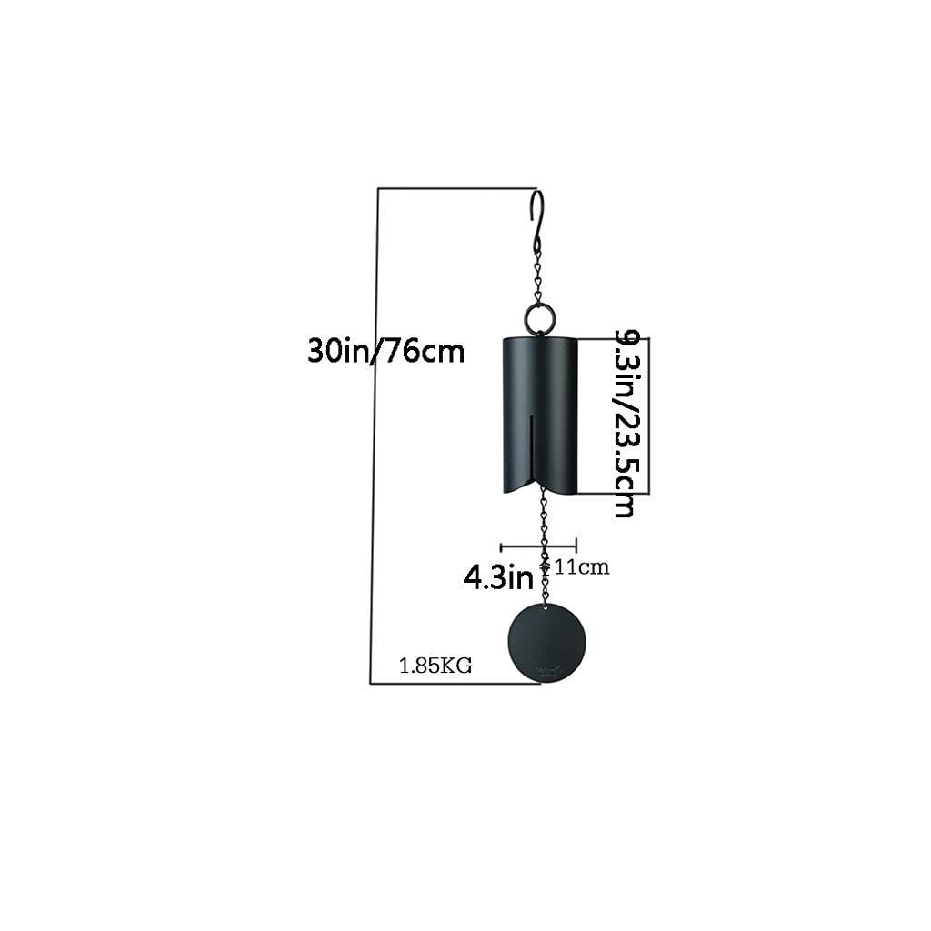 Carillons éoliens Vents de fonte à la main carillons de jardin décor de jardin en métal suspendu vent cloche extérieure décoratif décoratif ajustement apaisant cadeau de mélodie Décoration idéale