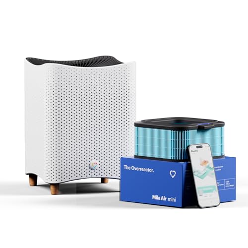 Mila Air Mini Smart Air Purifier with H14 HEPA Filter