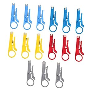 QUMIIRITY 15-teiliges Mini Abisolierzangen Set