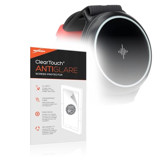 BoxWave Screen Protector Compatible With Soundbrenner Spark Wearable Vibrating Metronome - ClearTouch Anti-Glare (2-Pack), Anti-Fingerprint Matte Film Skin