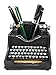 Retro/Shabby Chic/Vintage Typewriter Pencil Holder for Desk/Desk Organizer for Writer's Desk