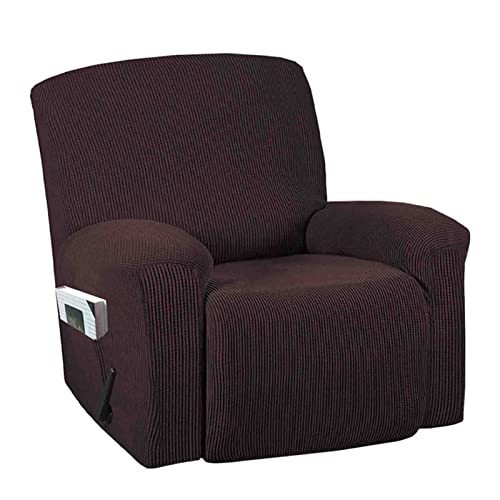 Fundas elásticas para sillones reclinables con Bolsillo. Funda Universal para Muebles, Ideal para sillones reclinables, sofás y butacas. Funda Suave y cómoda para el Asiento del si