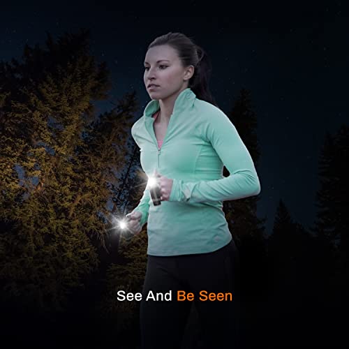 Knuckle Lights Colors - Running Light For Runners, Joggers, Dog Walking, Camping & Hiking. Unique Led Flashlight As An Alternative To Headlamps. A Great Addition To Your Night Reflective Running Gear #TOP2