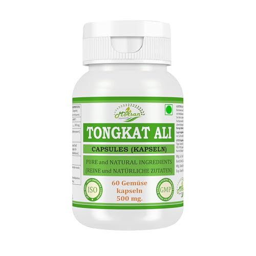 Morsan Nutraveda Tongkat | 500 mg pro Kapsel | 60 vegane Kapseln | Pflanzliches Nahrungsergänzungsmittel für tägliche Balance und Wohlbefinden