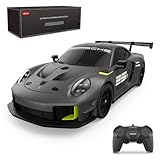 RASTAR Porsche 911 GT2 RS Model Car, 1:24 Scale RC Porsche 911 GT2 RS Clubsport 25 Remote Control Car for for Kids Adults, RC Sports Supercar Grey