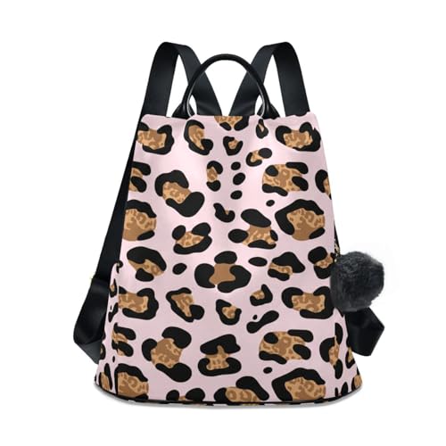 Mochila antirrobo para mujer ideal para viajar y pasear por la ciudad con diseño rosa suave