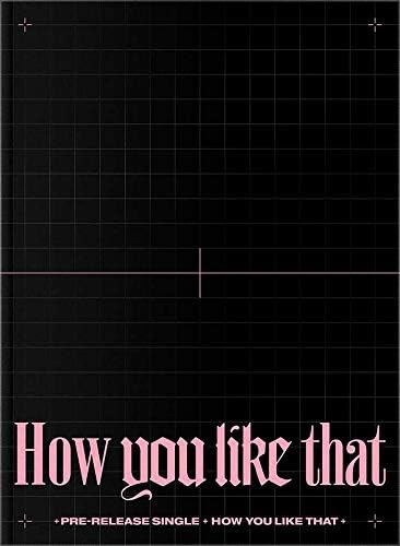 BLACKPINK - How You Like That Special Edition Album+Folded Poster+Hologram Photocard set
