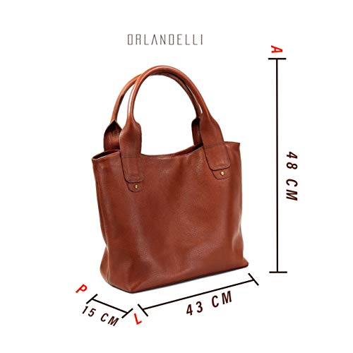Bolsa de Couro Legitimo Forrada Luxo Whisky