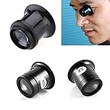 100% nuevo y de alta calidad BXU-BG Kit de Herramientas del Reloj del joyero de la Lupa 5X Herramienta monocular Lupa Lupa Lupa Ojo de pez len Reparación