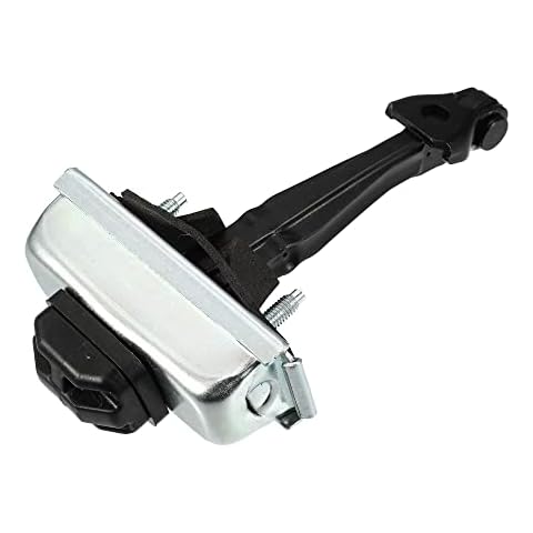 ACROPIX Car Front Left Right Door Check Strap Stopper Limiter Fit for Chevrolet Silverado Fit for GMC Sierra - Pack of 1 Black Cover