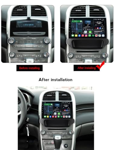 Radio Coche Doble DIN Android14 de 9 Pulgadas para Chevrolet Malibu 2012 7