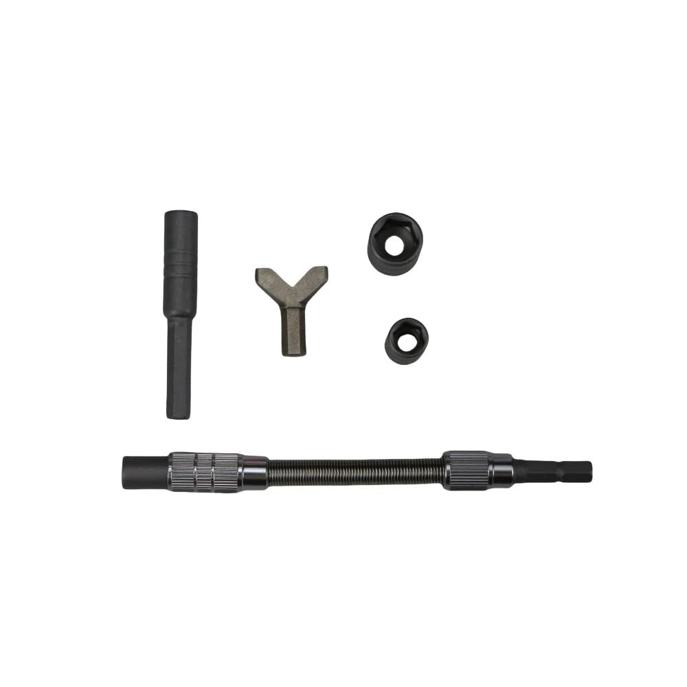 Telescopic Ratchet Narzędzie do szybkiej konserwacji motocykla 38-częściowy zestaw wielofunkcyjny z grzechotką oszczędzającą pracę klucz dynamometryczny