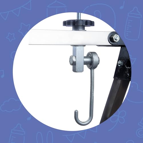 Image of A to Z Hub Automation Kit (Cradle Not Included) Automatic ghodiyu /zoola /Motor kit Adjustable Speed | Automatic PARNA /Jhula Motor Set for 0-3 Years | 20Kg Capacity.!