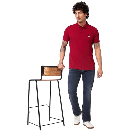 Image of Spykar Men's Rafter Boot Cut Mid-Rise Casual Jeans