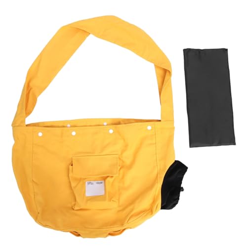 Bolsa de Ombro para Animais de Estimação, Bolsa Elegante de Lona para Transportar Gatos, Respirável