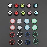 Silicone Thumb Grips Cover Case Analog Stick Joystick Covers Cap Non-Slip Thumb Stick Caps for...
