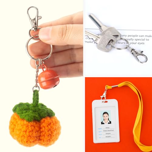 image for Rysent 50PCS Metal Lobster Claw Clasp with Key Rings, 25PCS Keychains 