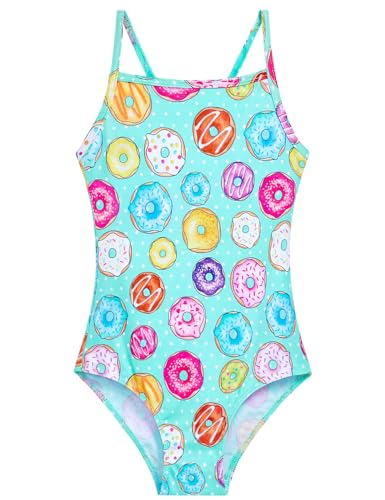 Image of Girls Swimsuits One-Piece Bathing Suits Multicolor Kids Sport Summer Beach Swimwear for 2-10 Years Old