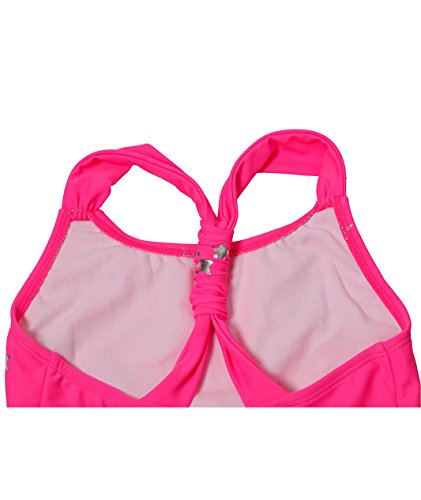 Belloo Girls One Piece Swimsuits With Star Printing,Rose,L(8-11 Years) #TOP5
