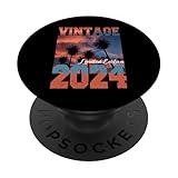 Vintage 2024 Birthday Retro Design