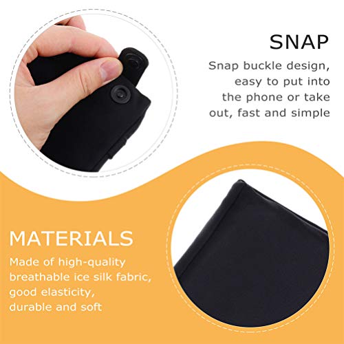 BESPORTBLE 2 peças de pulseiras para celular, bolsas de braço para smartphones de até 7 polegadas, ó